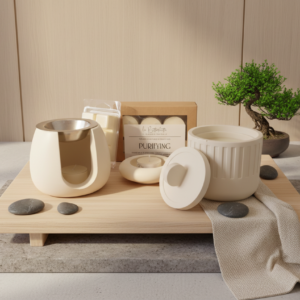 sei di vendita prodotti in cera di soia vegetale e jesmonite