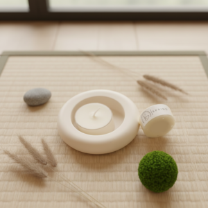 tealight singolo con profumazione floreale